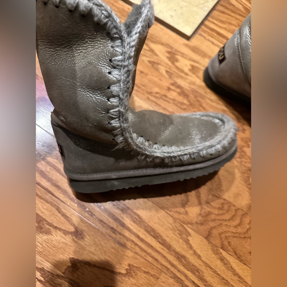 Mou Metallic Silver Eskimo 24 Boots - Picture 5 of 5